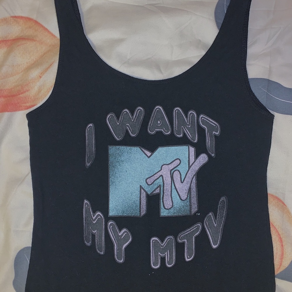 “I WANT MY MTV” Tank Body Suit